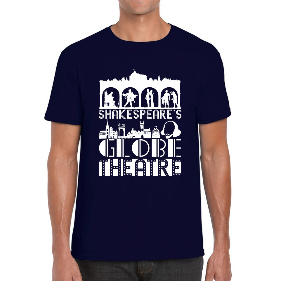 William Shakespeare's English Playwright, Poet And Actor National Shakespeare Day Mens Tee Top