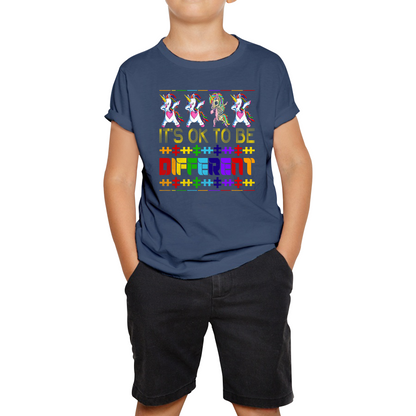 It's Ok To Be Different Autism Awareness T Shirt