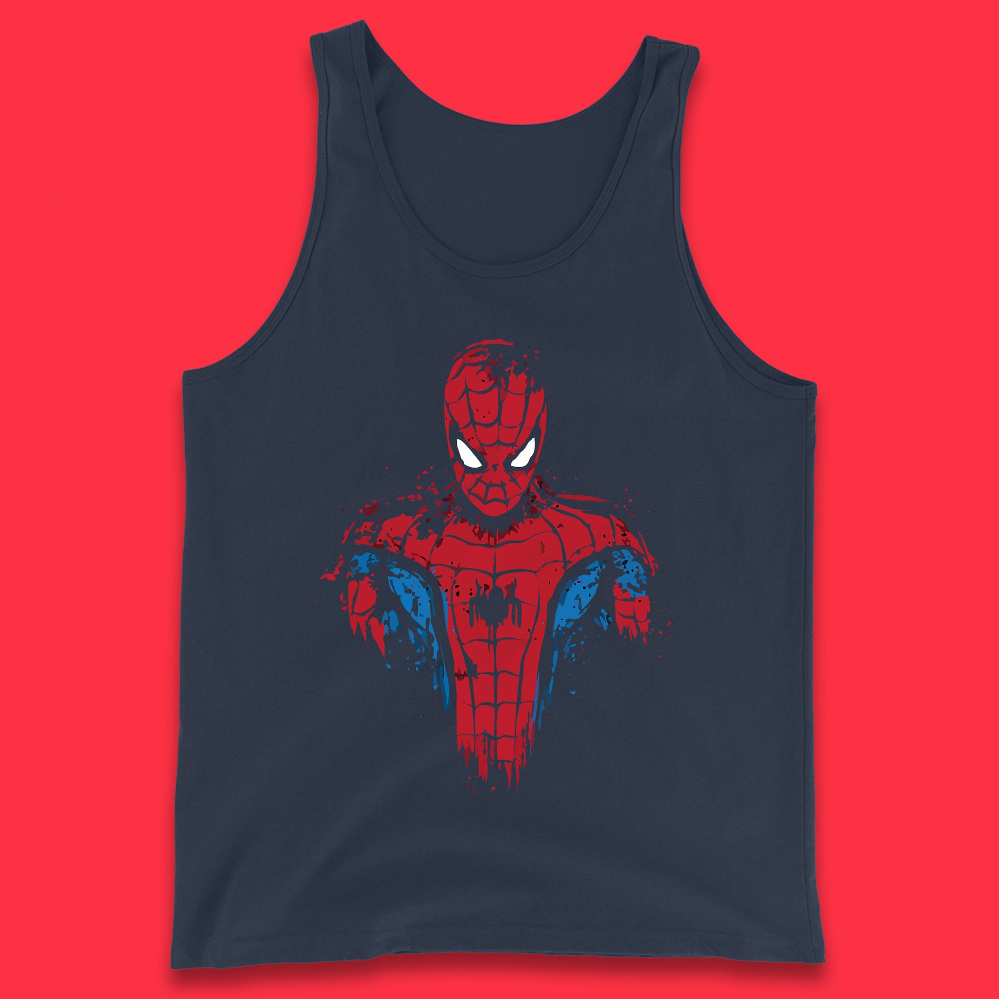 Spiderman Tank Top Mens