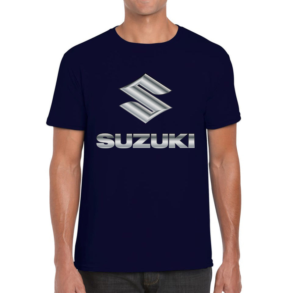 Suzuki Motorcycle Logo Dynamic Riding Suzuki Motorsports Suzuki Motorcycle Motocross Bike Racing Mens Tee Top