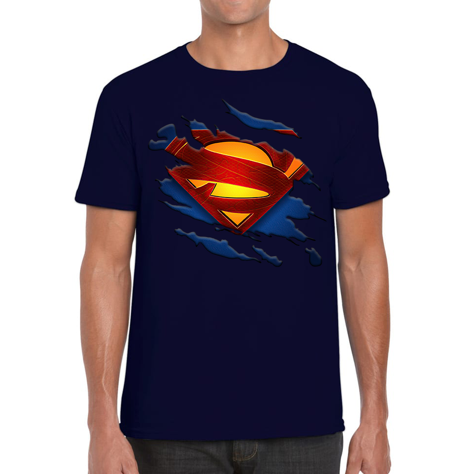 Superman T-Shirt Fictional Character Superhero Universe Series DC Comics Mens Tee Top