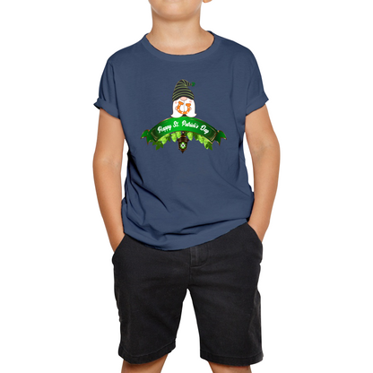 Happy St. Patrick's Day Leprechaun Gnome Irish Gnomes Lucky Gnomes Saint Patricks Day Kids Tee