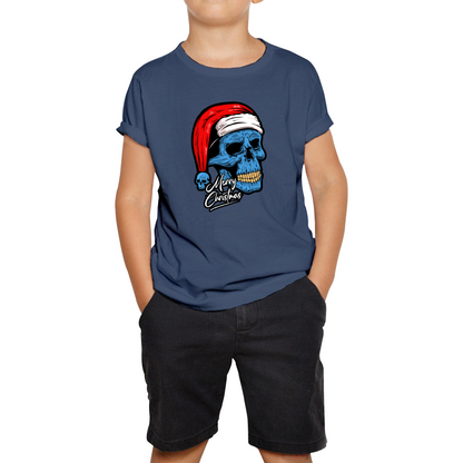 santa skull t shirt