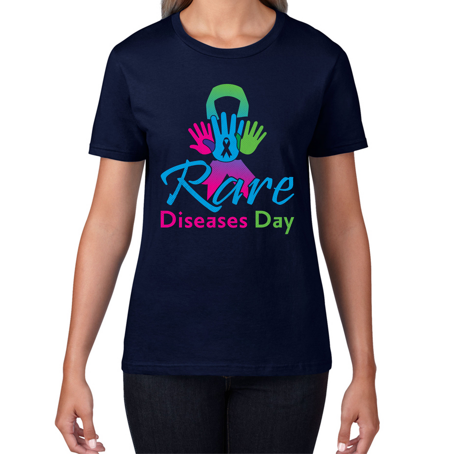Rare Diseases Day Rare Diseases Awareness Rare Chronic Illness Ehlers-Danlos Syndrome Womens Tee Top