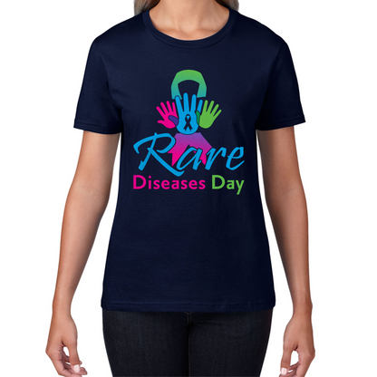 Rare Diseases Day Rare Diseases Awareness Rare Chronic Illness Ehlers-Danlos Syndrome Womens Tee Top