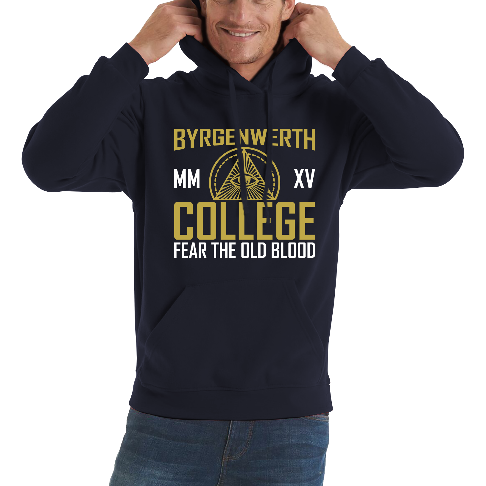 Byrgenwerth MM XV College Fear The Old Blood Adult Hoodie