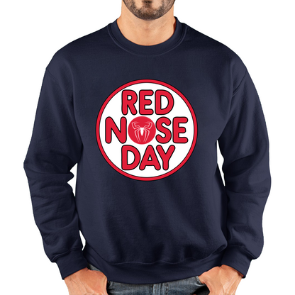 Spider Man Red Nose Day Sweatshirt
