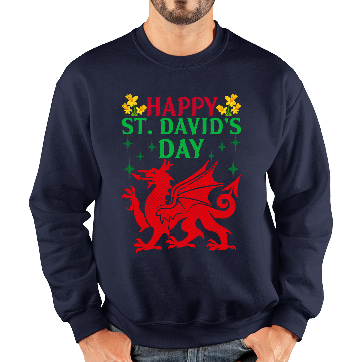 St Davids Day Sweatshirt UK