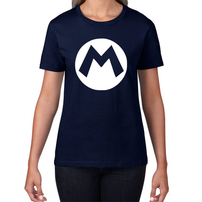 Mario Bros Character Logo Super Mario Mario Mario Bro Toad Retro Gaming Womens Tee Top