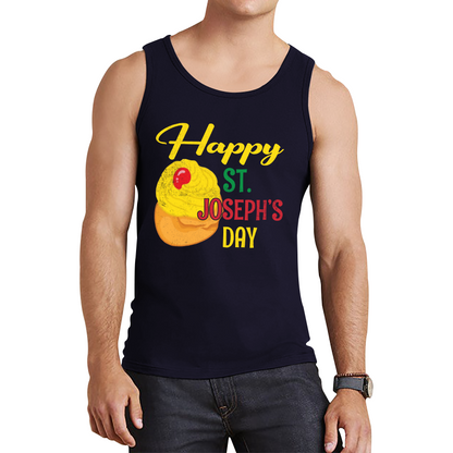 Happy St. Joseph's Day Saint Joseph Pray For Us Traditional Catholic Tank Top