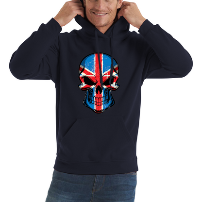 Skull Face British National Day Hoodie