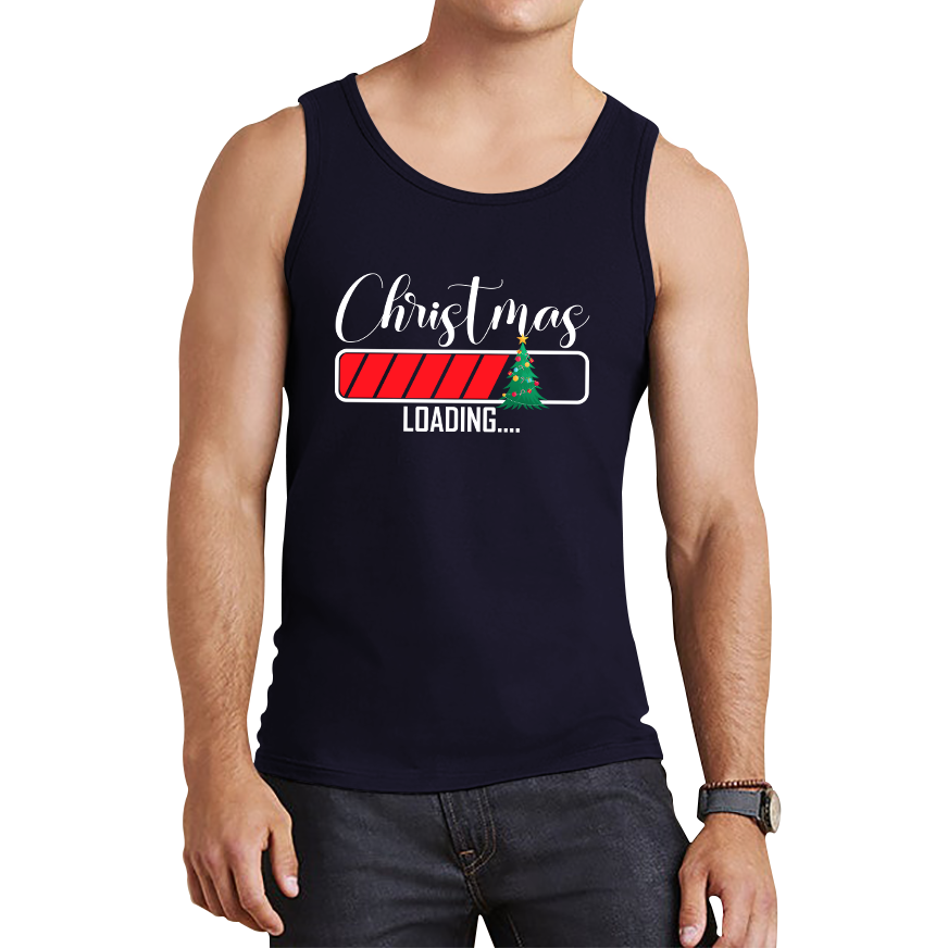 christmas loading tank top