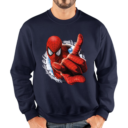 Spiderman Logo No Way Home Avengers Marvel Character Superhero Unisex Sweatshirt