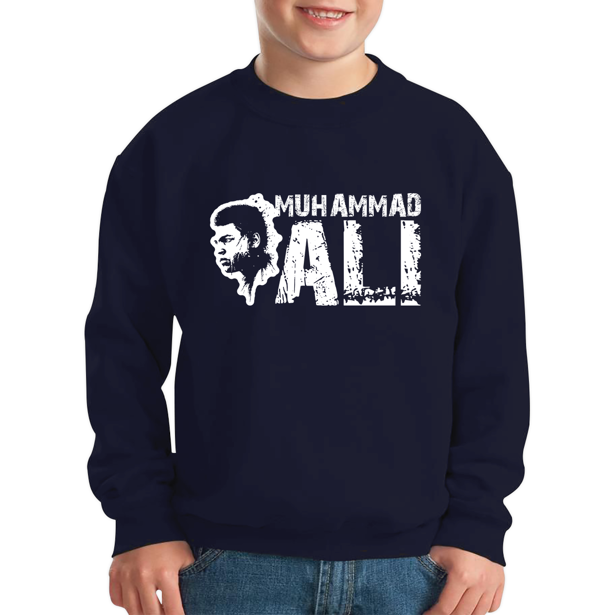 World Boxing Champion The Greatest Muhammad Ali American Heavyweight Boxer Kids Jumper