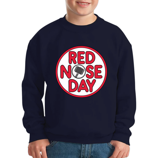 Thor Hammer Red Nose Day Sweatshirt