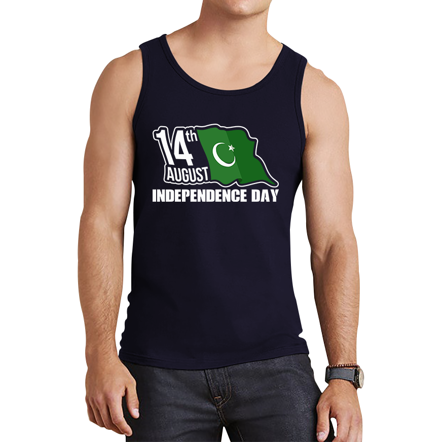  Pakistani Flag Patriotic Tank Top