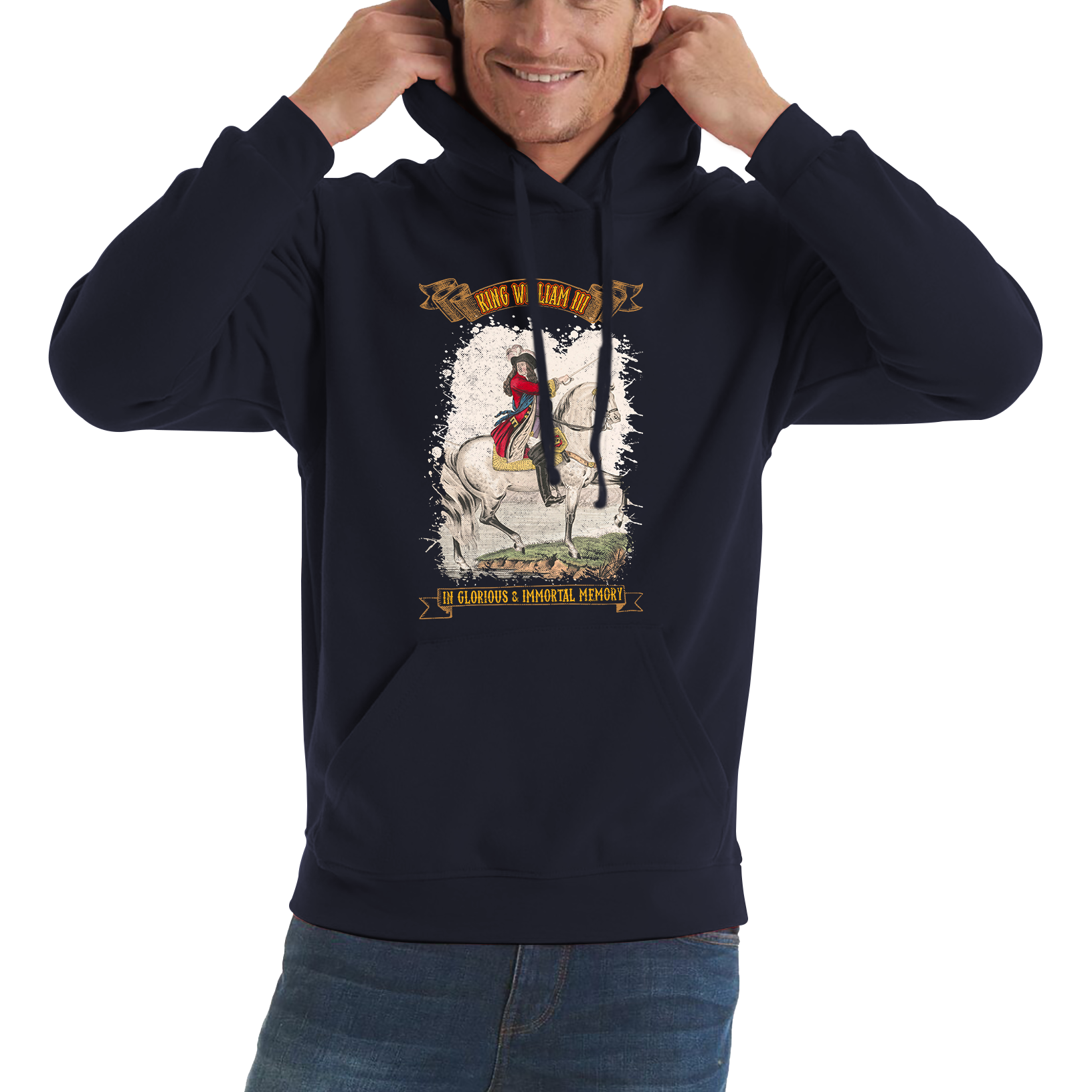 King William III In Glorious And Immortal Memory Hoodie