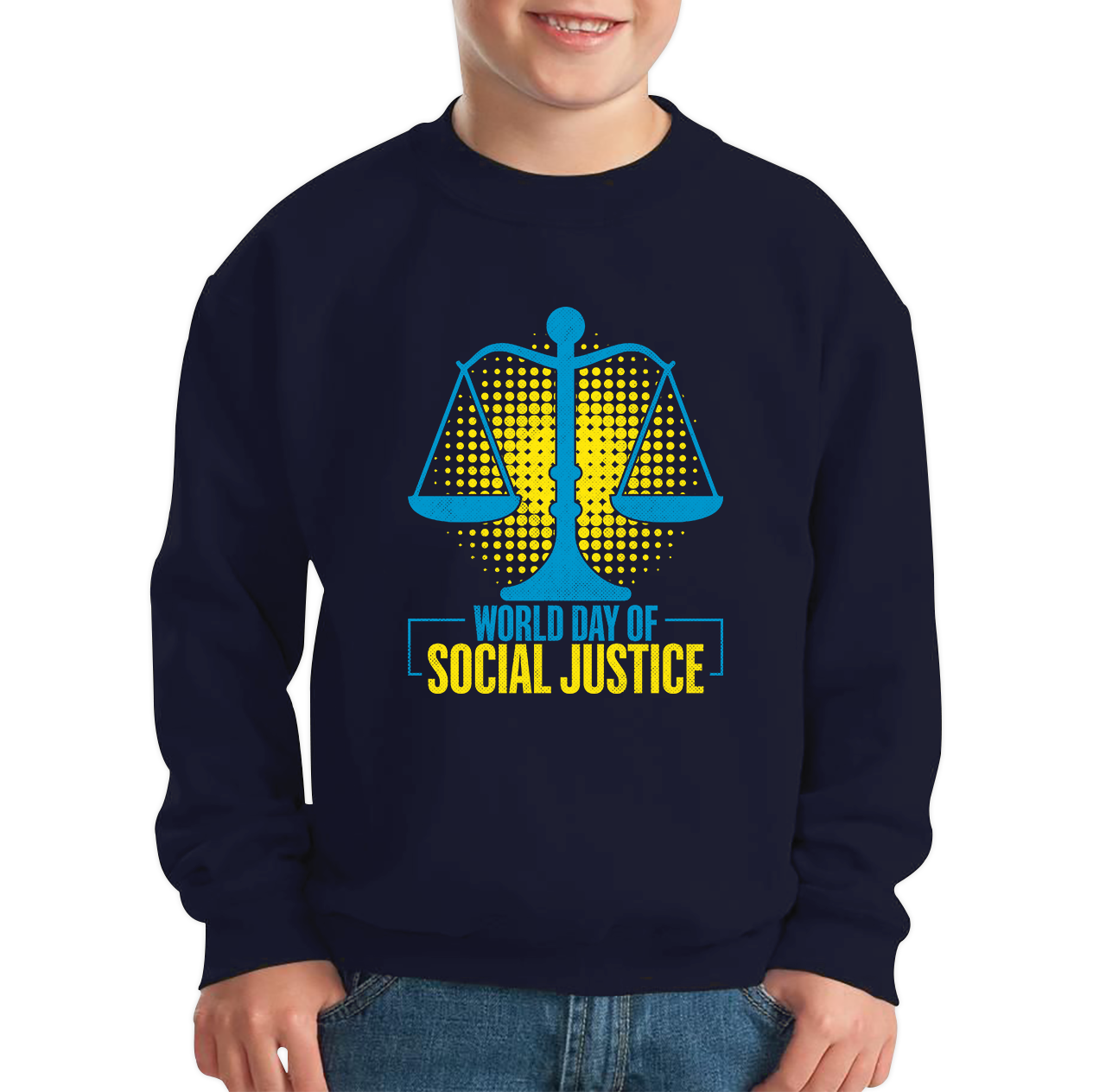 World Day Of Social Justice International Social Justice Human Rights Equality Civil Rights Criminal Justice Activism Kids Jumper