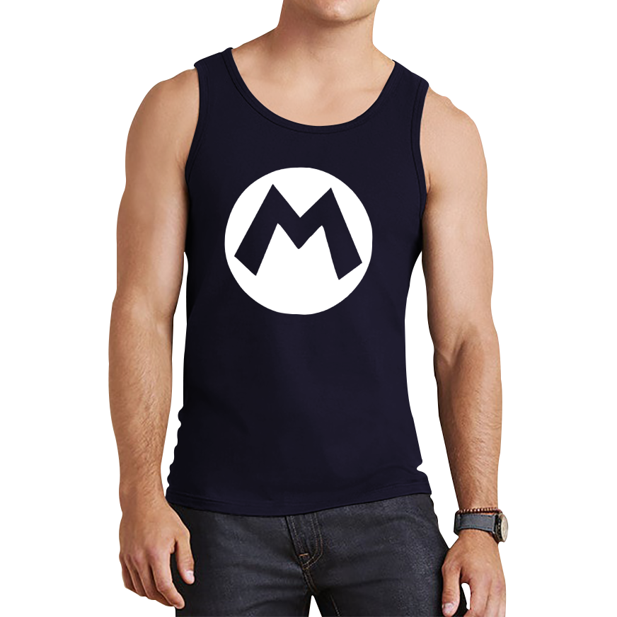 Mario Bros Character Logo Super Mario Mario Mario Bro Toad Retro Gaming Tank Top