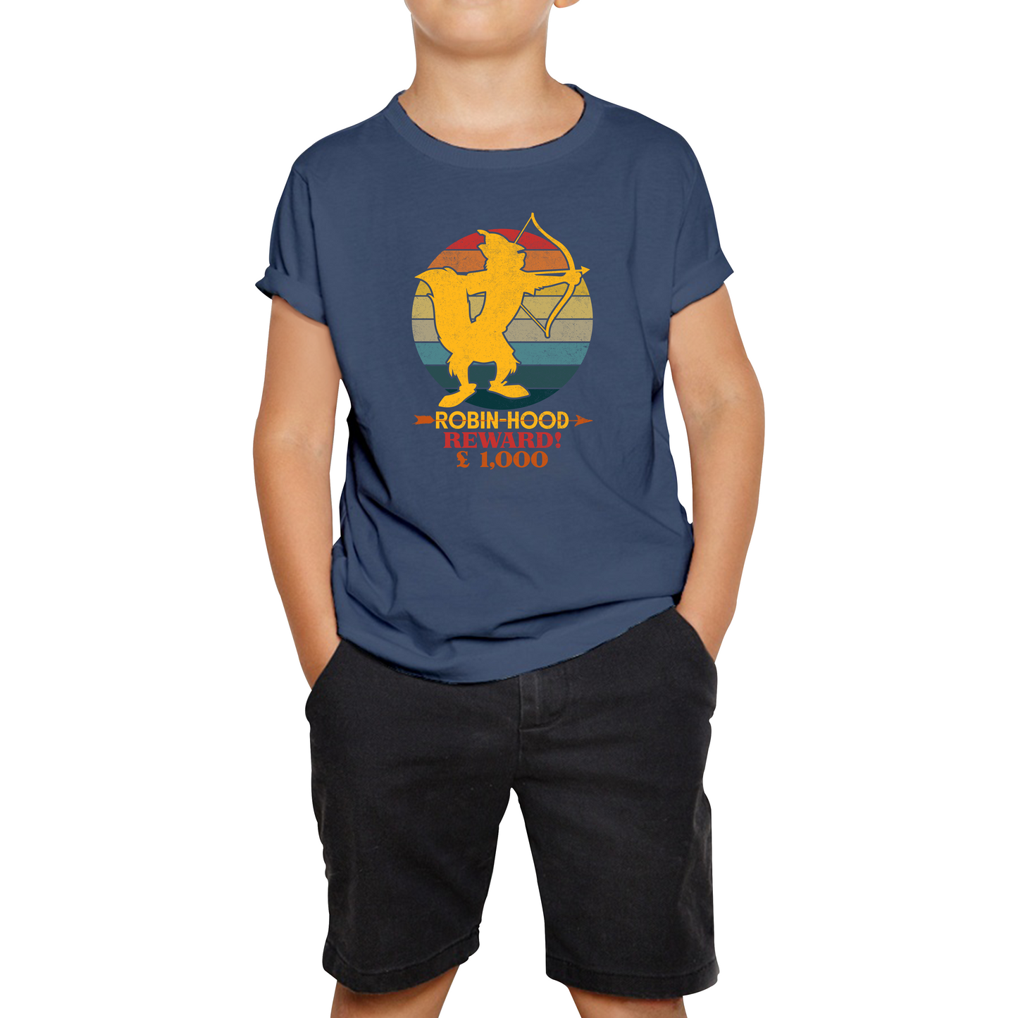 Robin Hood Reward £1000 Fox Funny T Shirt