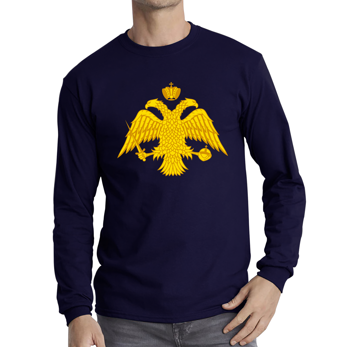 Byzantium Double Headed Eagle Symbol T Shirt