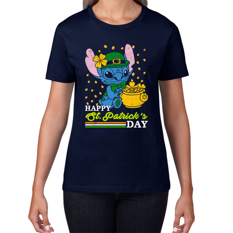 Ladies Stitch St Patricks Day T Shirts UK