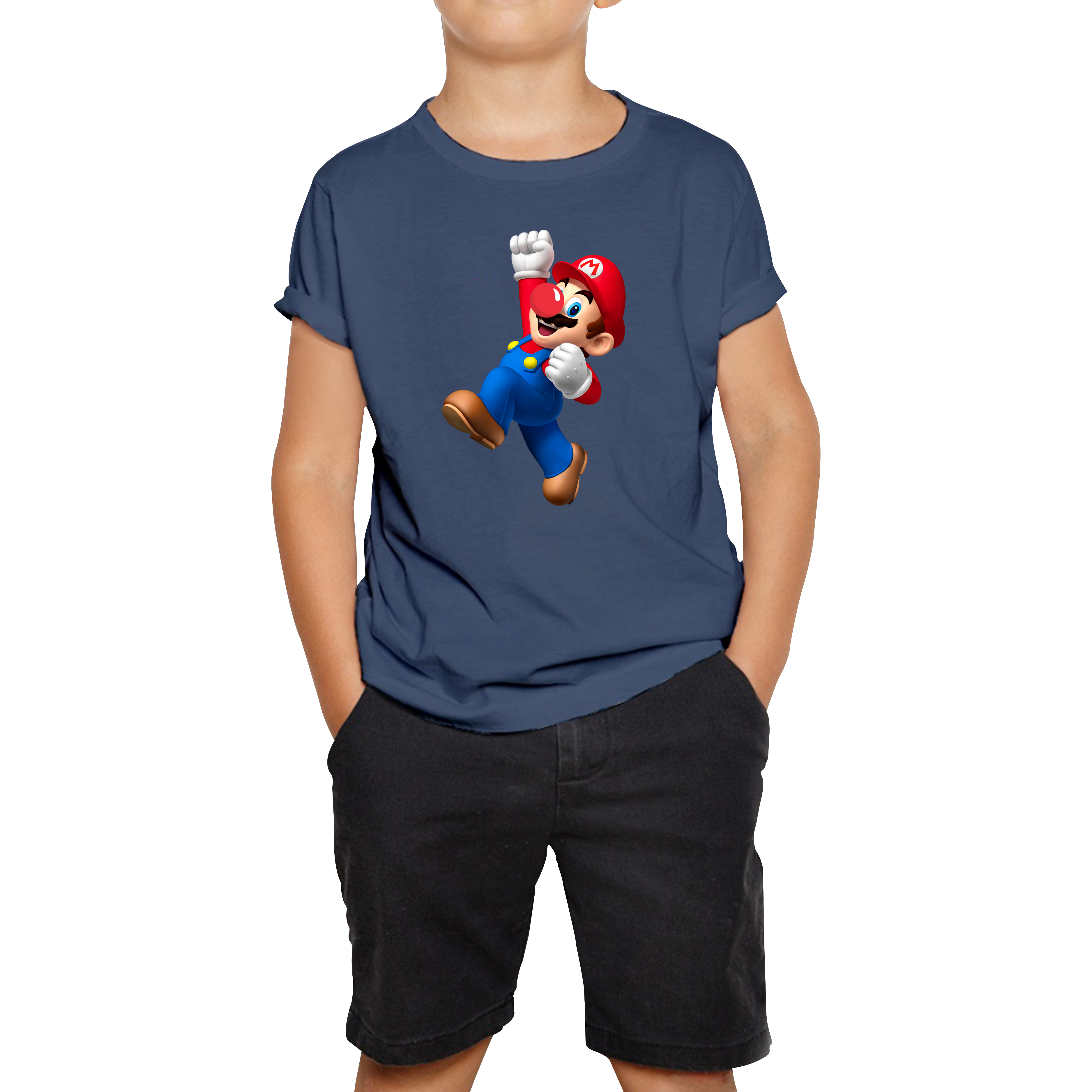 Super Mario Bros Red Nose Day Kids T Shirt. 50% Goes To Charity