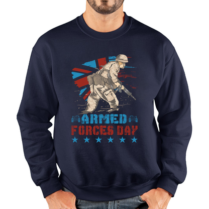 Armed Forces Day British Veteran Sweatshirt