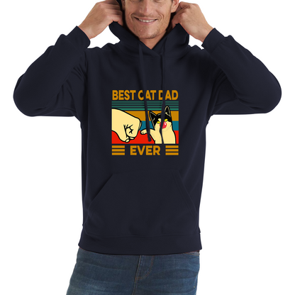 Best Cat Dad Ever Red Nose Day Hoodie