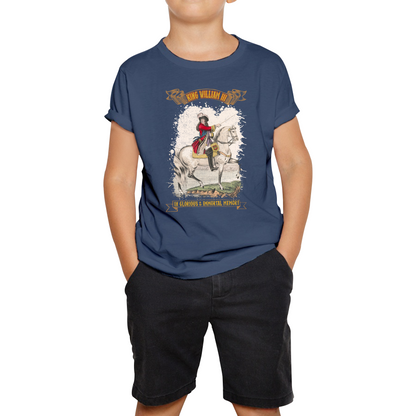 King William III In Glorious And Immortal Memory T Shirt