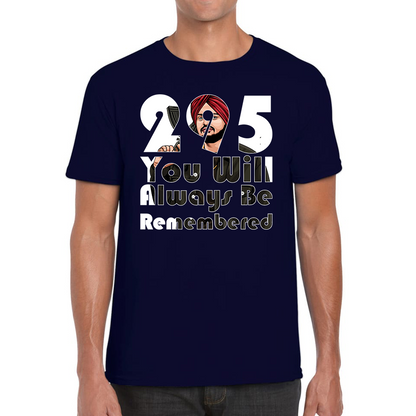 295 Sidhu Moose Wala You Will Always Be Remembered T Shirt