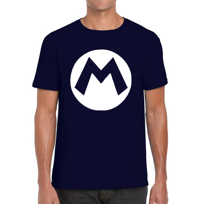 Mario Bros Character Logo Super Mario Mario Mario Bro Toad Retro Gaming Mens Tee Top