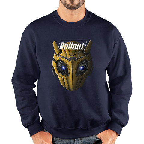 Transformers Bumblebee Roll Out Jumper Action/Sci-fi Film Series Adult Sweatshirt