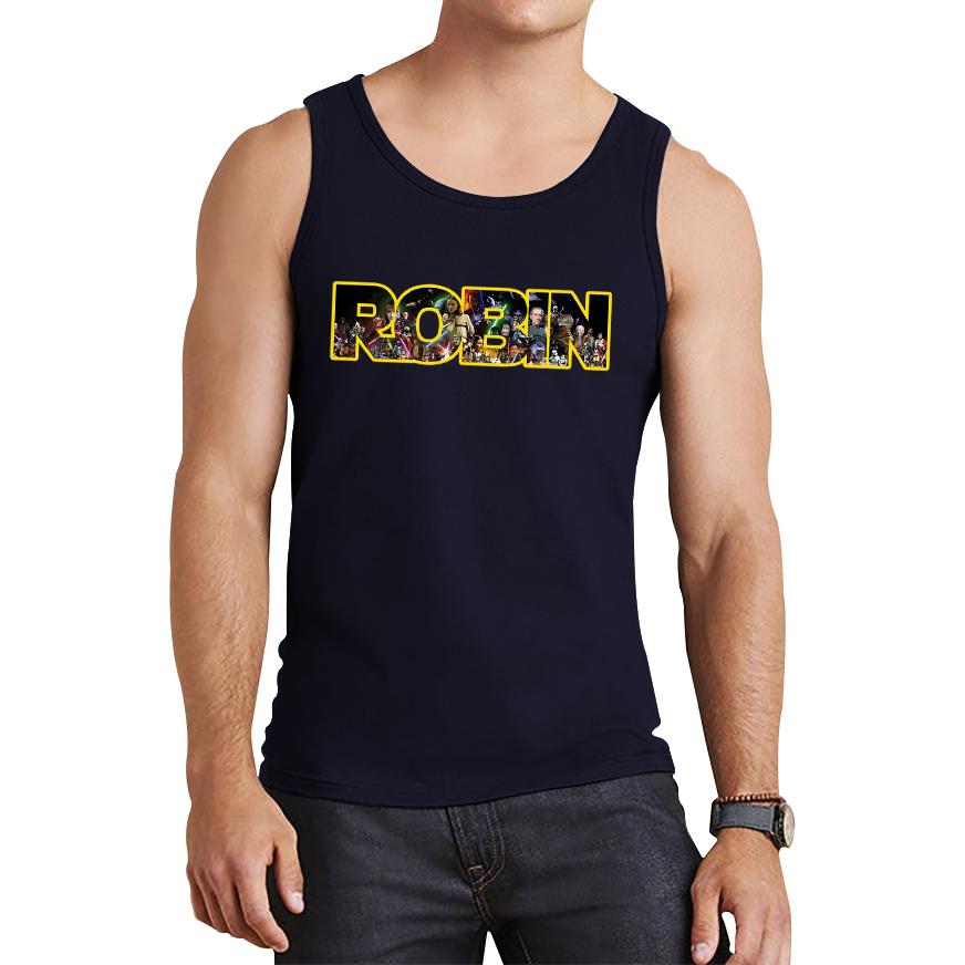 Personalised Star Wars Vest Your Name Or Custom Text Here Tank Top