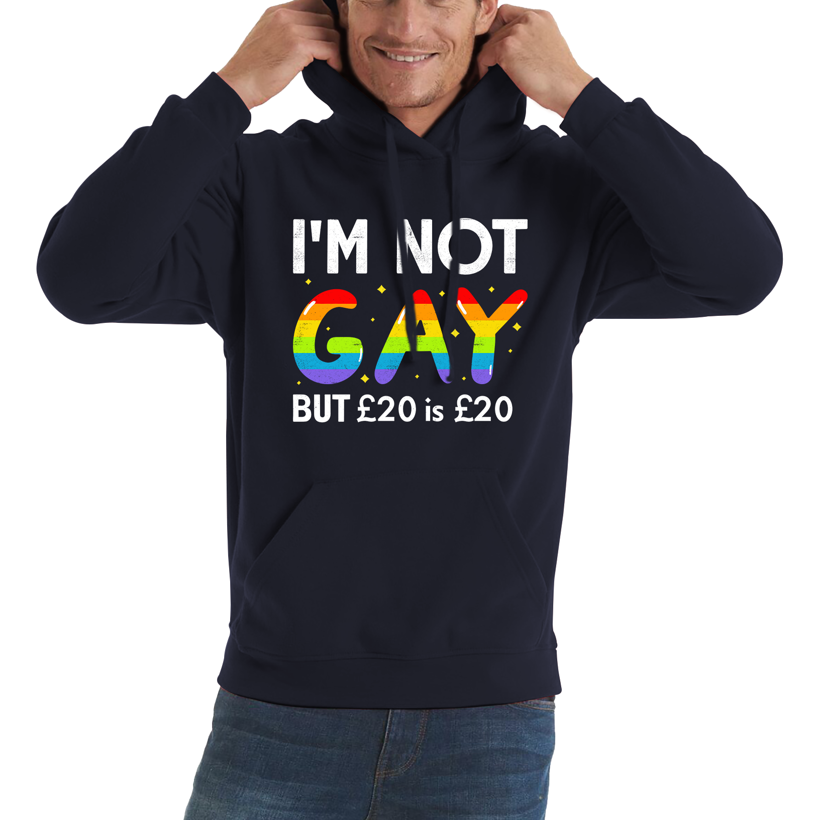 Im Not Gay but 20 Pounds is 20 Pounds Hoodie