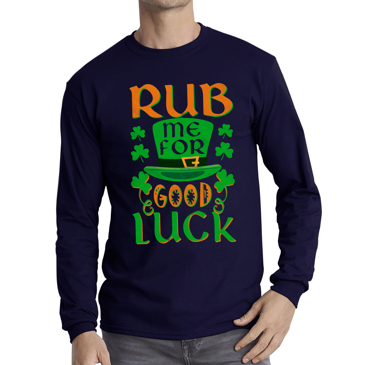 Long Sleeve St Patricks Day Tee Shirts