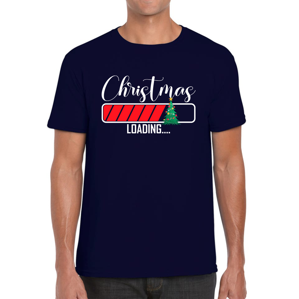 christmas loading t shirt