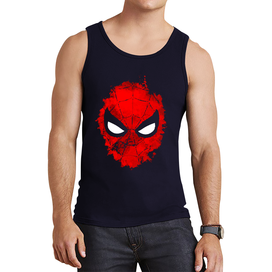 Marvel Comics Spiderman Face Tank Top