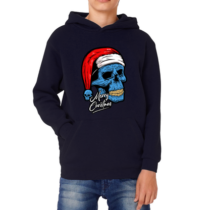santa skull hoodie