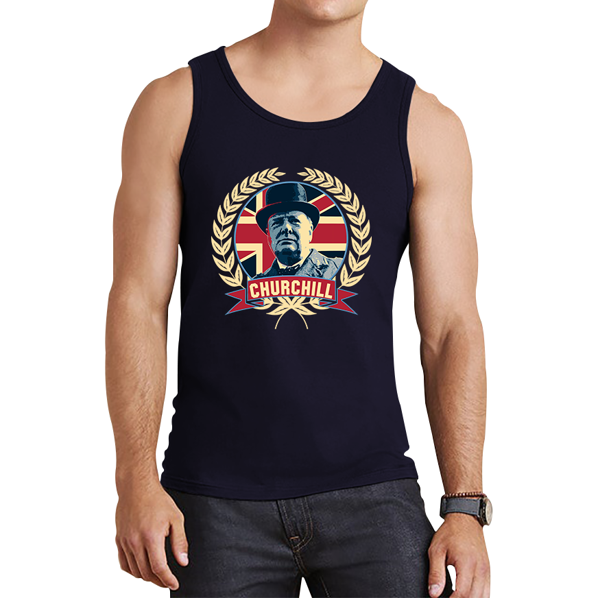 Sir Winston Churchill Prime Minister of the United Kingdom Tank Top