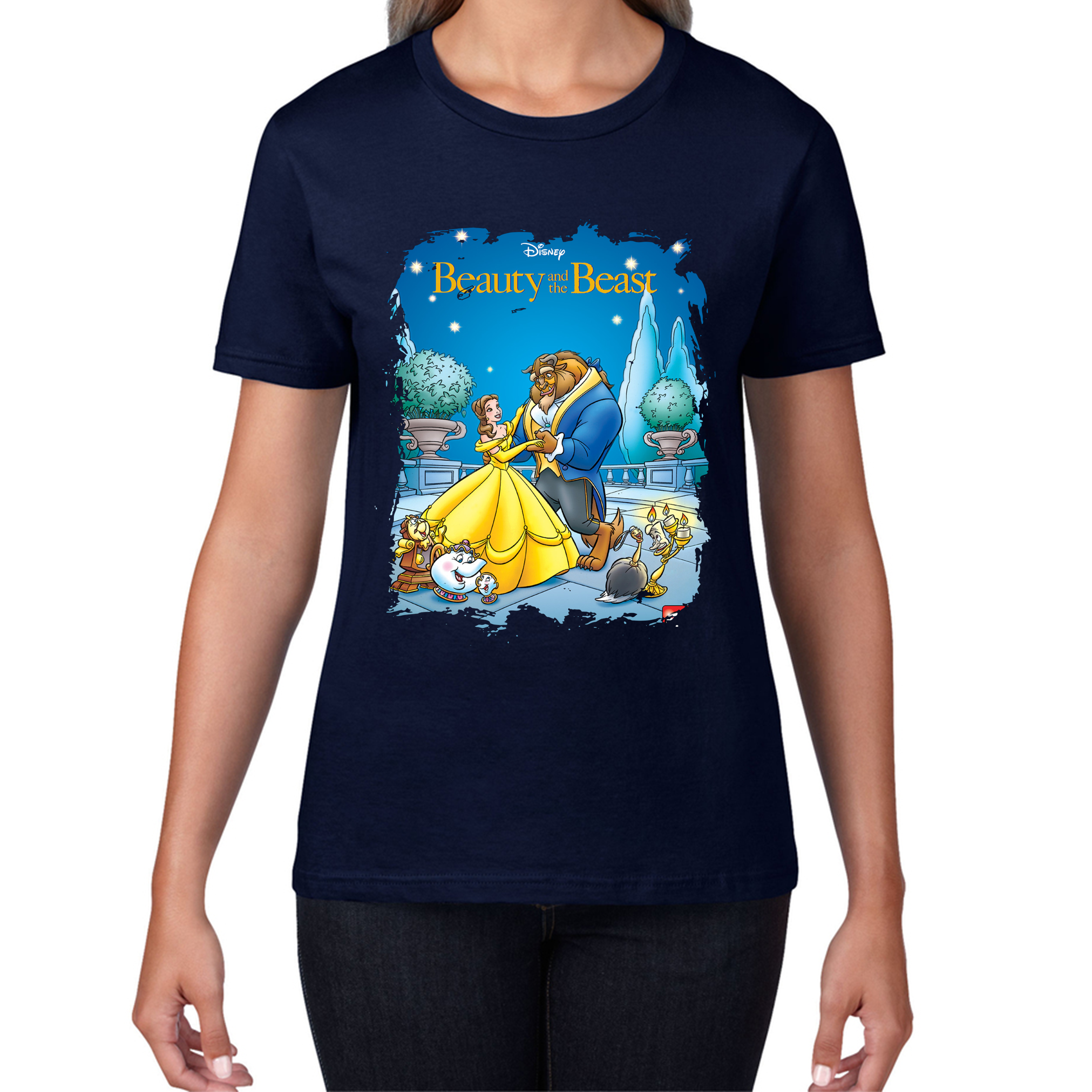 Women's Beauty and The Beast T Shirt