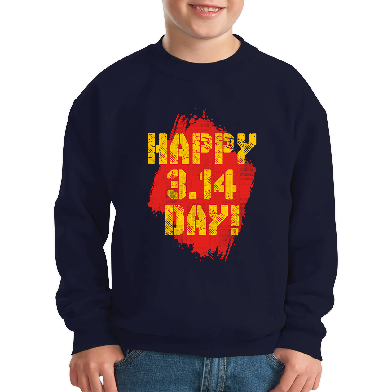 Happy Pi Day Happy 3.14 Day Maths Day World Book Day Math Teacher Mathematics Kids Jumper