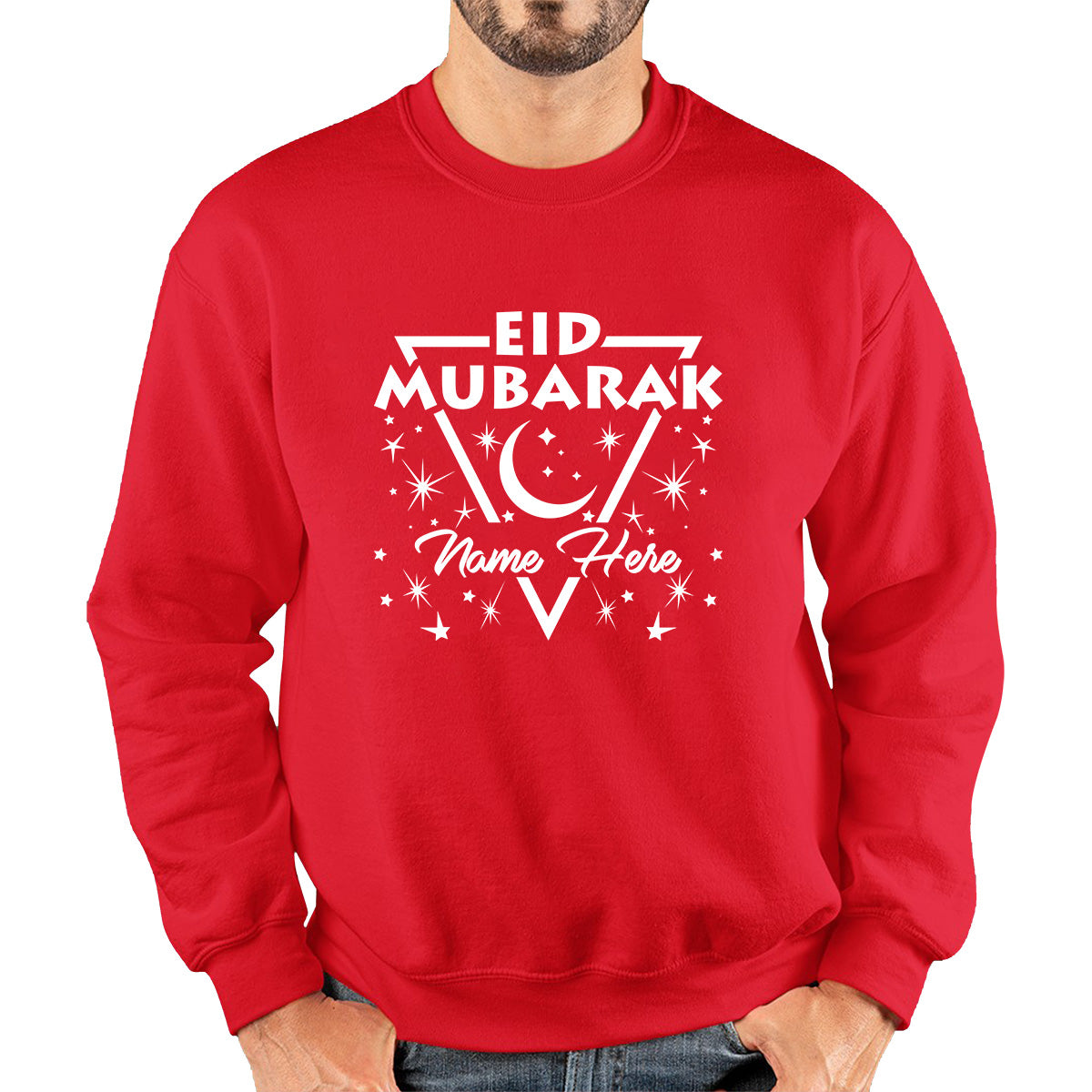 Personalised Eid Mubarak Sweatshirts UK