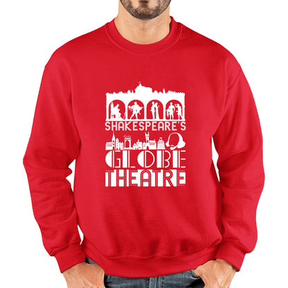 William Shakespeare's English Playwright, Poet And Actor National Shakespeare Day Unisex Sweatshirt
