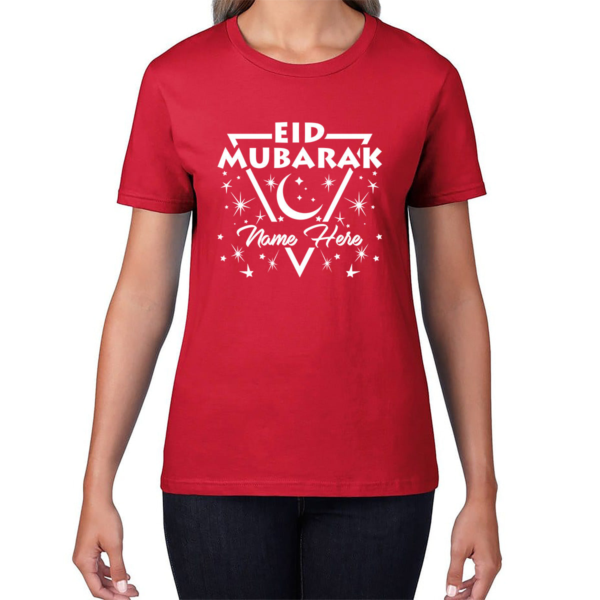 Ladies Eid Mubarak T-Shirt