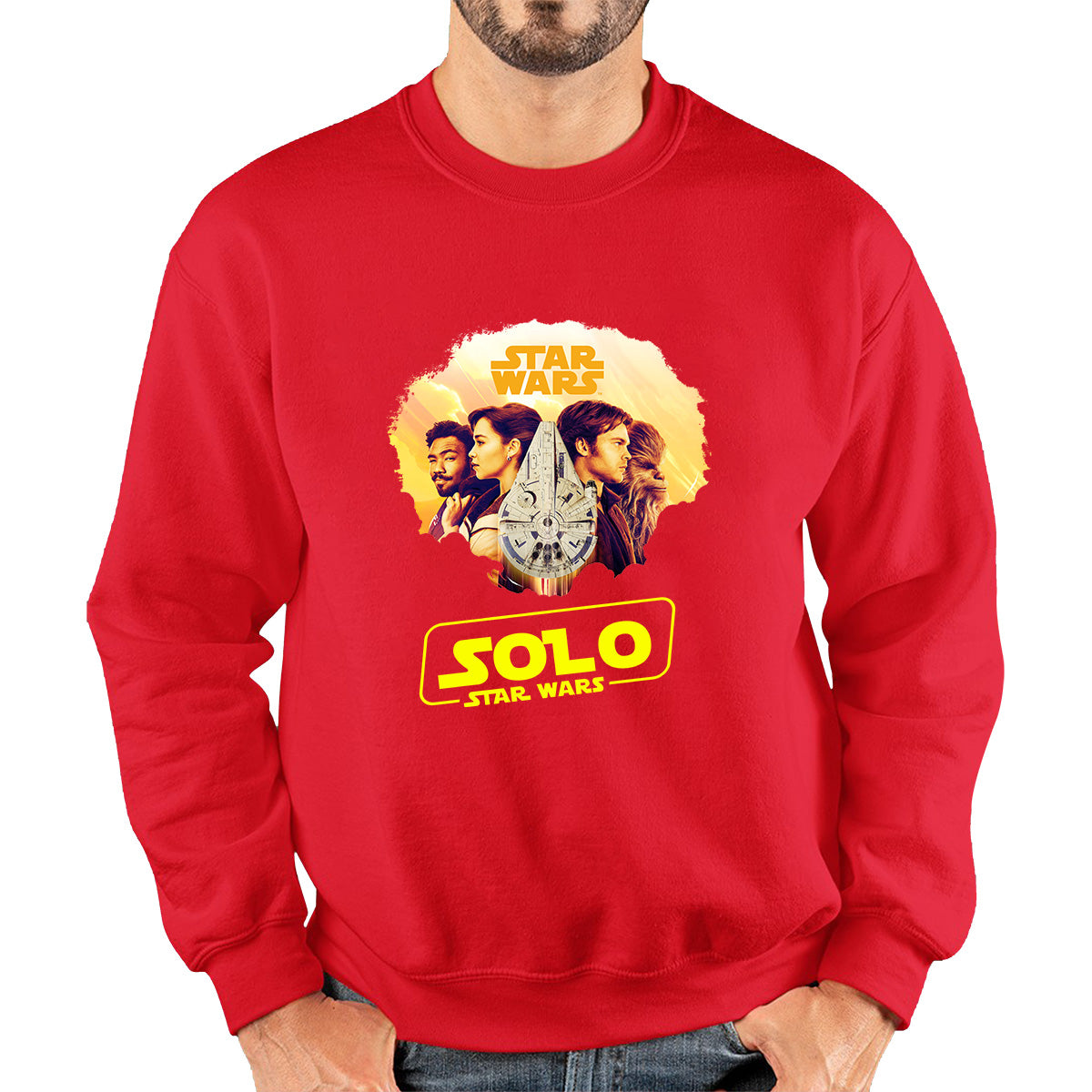 Star Wars Solo Chewie Lando Qira Characters Solo A Star Wars Story Sci-fi Action Adventure Movie Galaxy's Edge Trip Unisex Sweatshirt