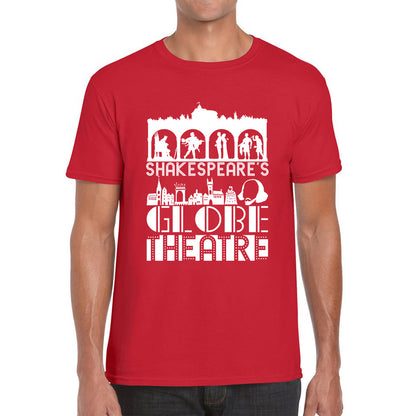 William Shakespeare's English Playwright, Poet And Actor National Shakespeare Day Mens Tee Top