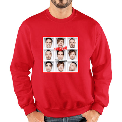 Half Way There Studio Album By Busted English Pop Punk Band Busted 20th Anniversary Unisex Sweatshirt