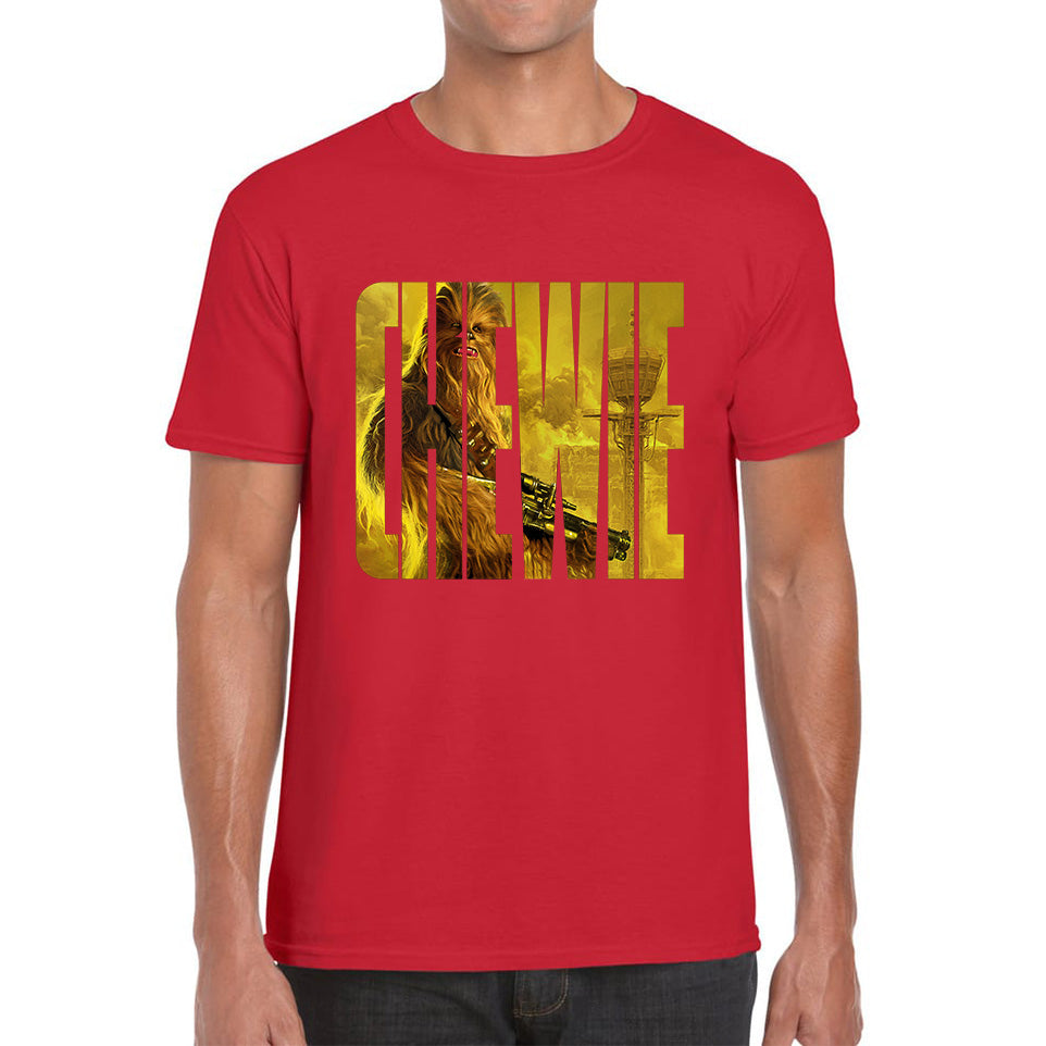 Chewie Star Wars Fictional Character Chewbacca Solo A Star Wars Story Sci-fi Action Adventure Movie Galaxy's Edge Trip Mens Tee Top