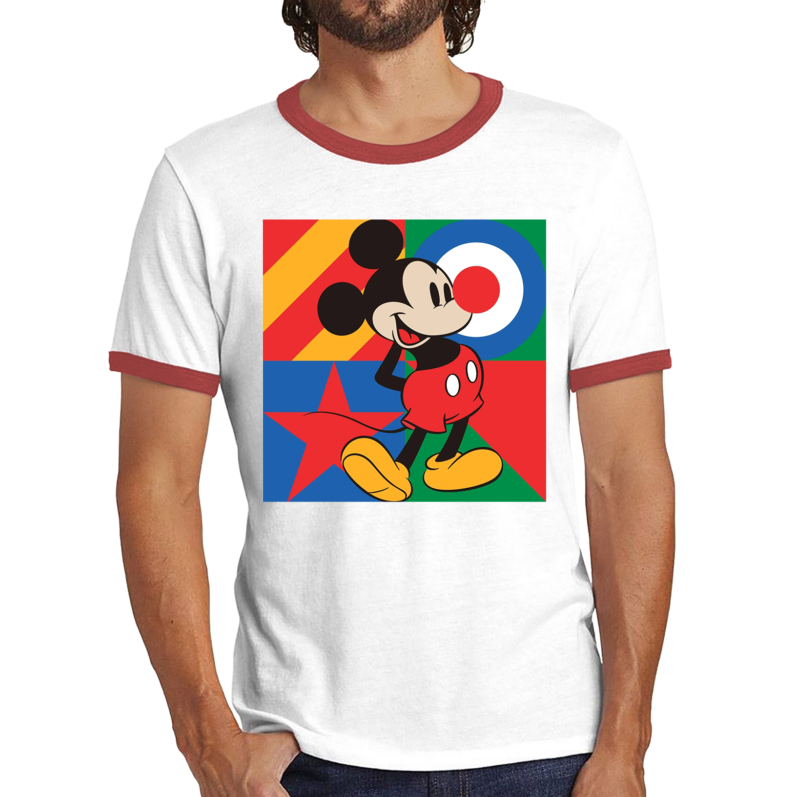 Mickey mouse red nose top day
